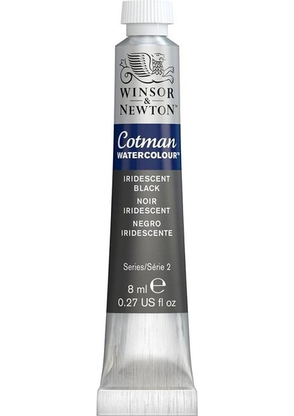 Cotman Sulu Boya 8ml Iridescent Black 473 S.2