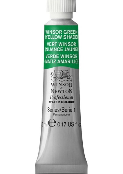Professional Sulu Boya 5ml Winsor Green (Yellow S) 721 S.1