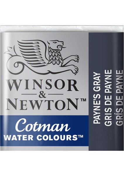 Sulu Boya Yarım Tablet Payne’s Gray 465