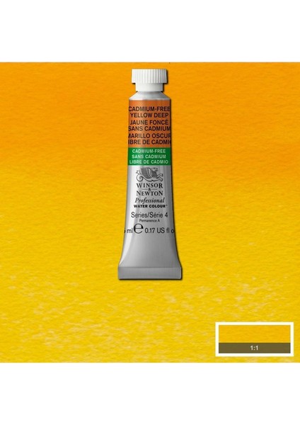 Professional Sulu Boya 5ml Cadmium-Free Yellow Deep 891 S.4 modelleri