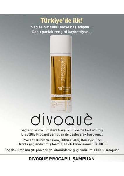 Procapil Şampuan 200 ml ( Luxury Shampoo )