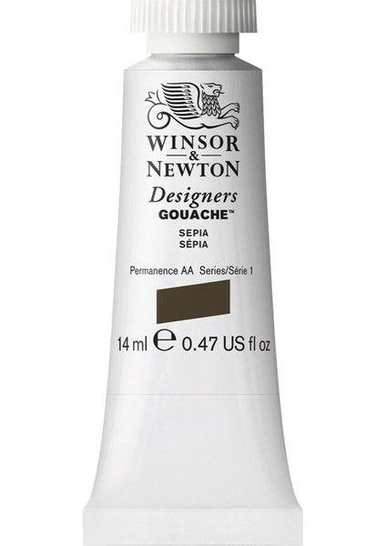 Winsor & Newton Designer's Gouache 14 ml Sepia 609 S.1