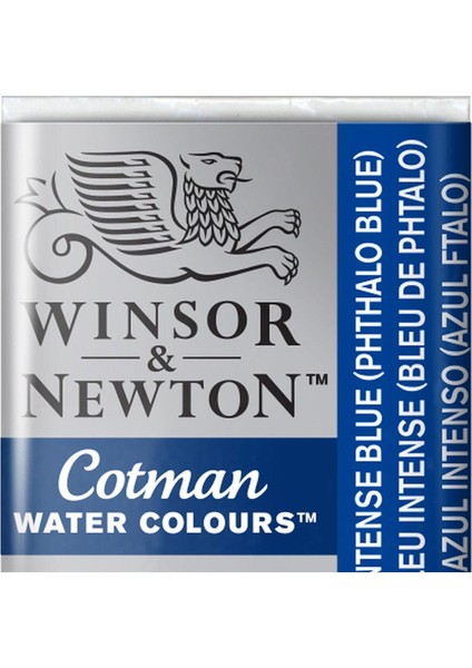 Cotman Sulu Boya Yarım Tablet Intense Blue 327