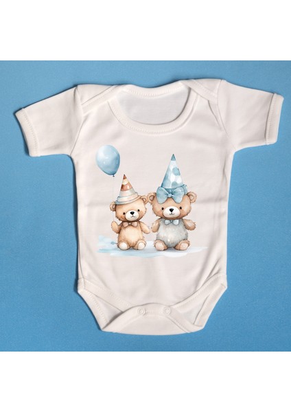 Organik Bebek Zıbını Ayıcıklı Tasarım 018