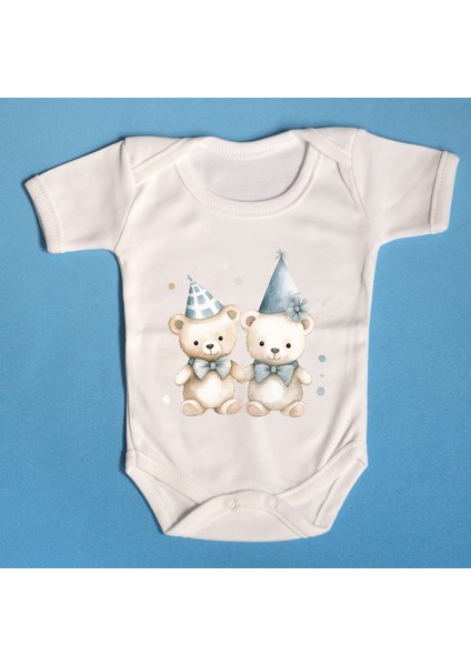 Organik Bebek Zıbını Ayıcıklı Tasarım 019