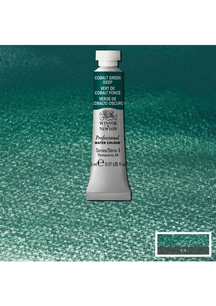 Professional Sulu Boya 5ml Cobalt Green Deep 185 S.3 modelleri