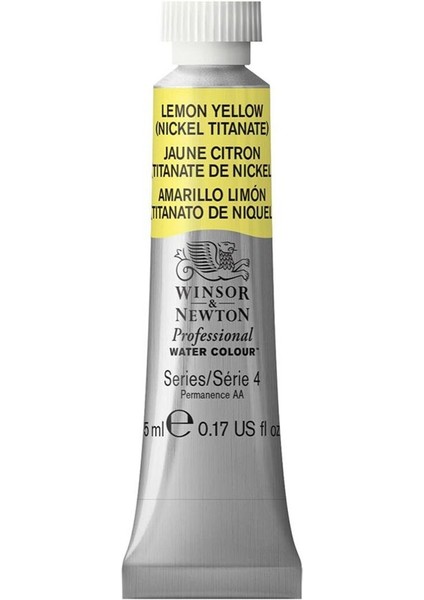 Professional Sulu Boya 5ml Lemon Yellow (Nickel Titanate) 347 S.4