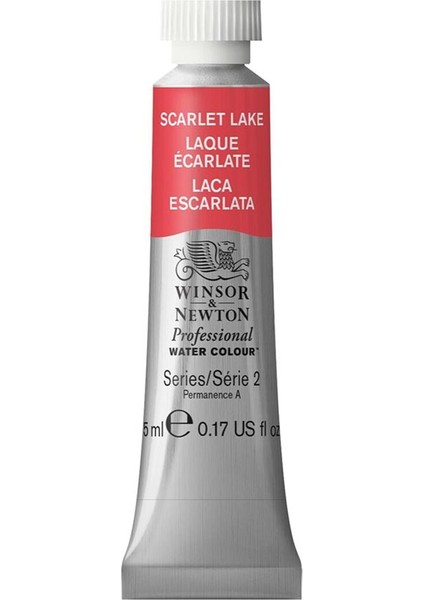 Professional Sulu Boya 5ml Scarlet Lake 603 S.2
