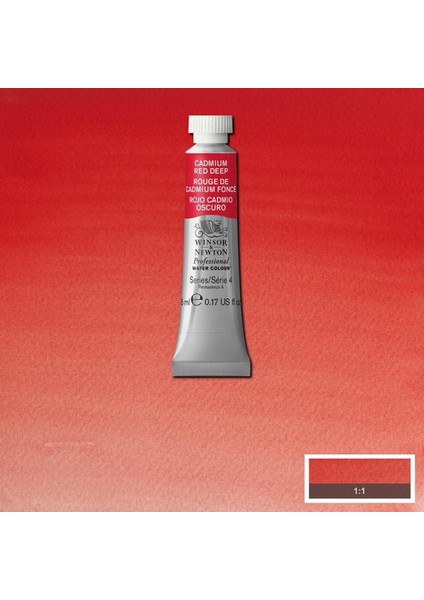 Professional Sulu Boya 5ml Cadmium Red Deep 097 S.4 modelleri