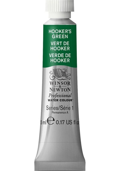 Professional Sulu Boya 5ml Hooker’s Green 311 S.1