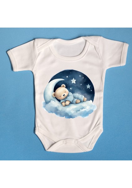 Organik Bebek Zıbını Ayıcıklı Tasarım 014
