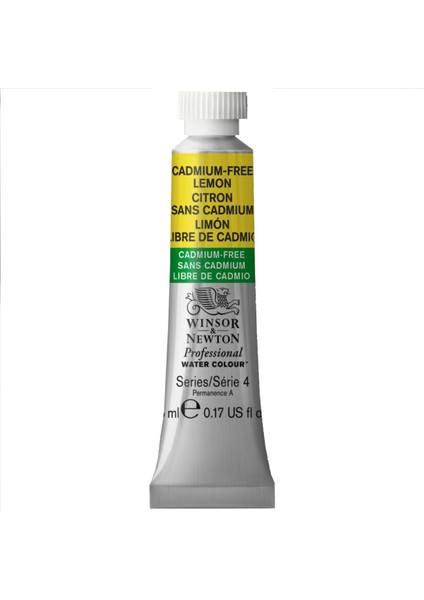 Professional Sulu Boya 5ml Cadmium-Free Lemon 898 S.4