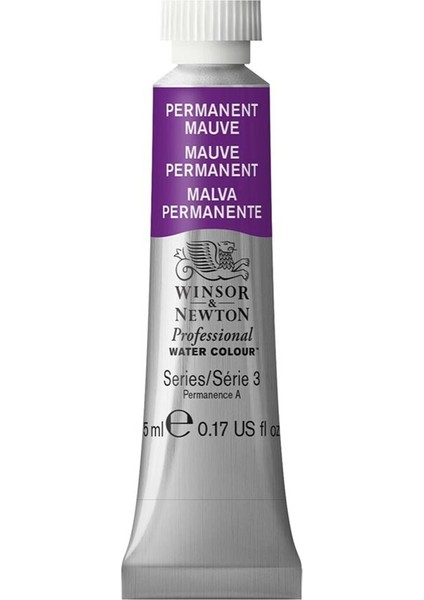 Professional Sulu Boya 5ml Permanent Mauve 491 S.3