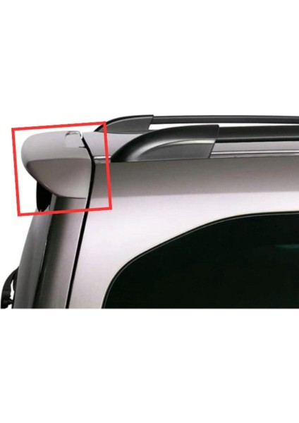 Tepee 2012 Üstü Plastik Spoiler (Kgq) Körfez Mavi Boyalı