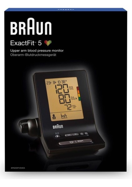 Exactfit 5 Bp 6200 Koltan Tansiyon Aleti, Gelişmiş Kan Başıncı Monitörü fırsatları