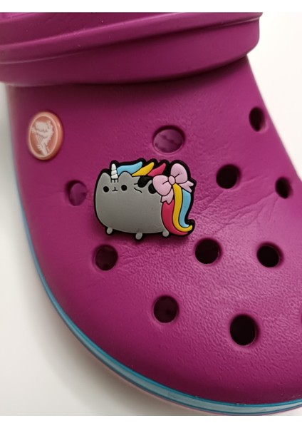 Solishop Crocs Terlik Süsü Jibbitz 1125 Yeni Gelenler Animal Kedi