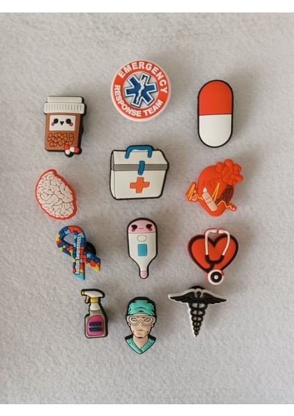 Solishop Terlik Süsü Jibbitz Tıpserisi 12 Lı