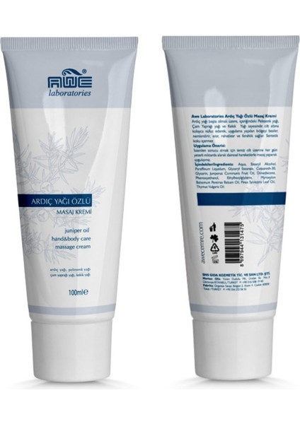 Ardıç Yağı Özlü Masaj Kremi 100 ml fırsatları