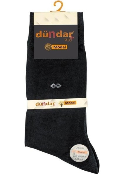 Plus Erkek Modal Dikişsiz Koku Yapmaz Ince Yazlık Siyah 6'lı 6944
