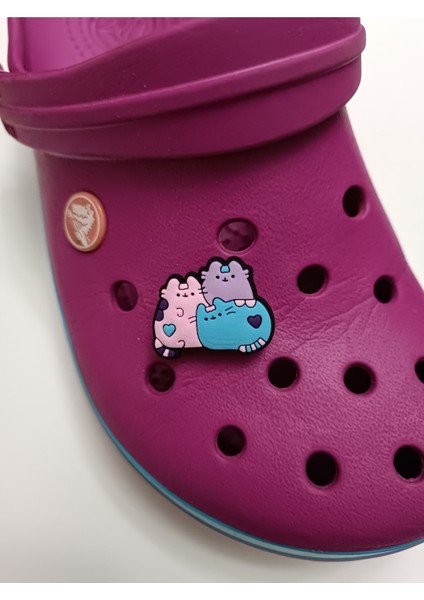 Soli Shop Solishop Crocs Terlik Süsü Jibbitz 1124 Yeni Gelenler Sevimli Kedi Animal