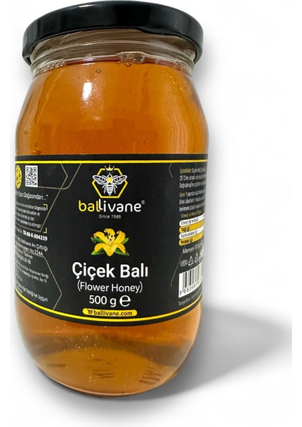 Yayla Çiçek Balı (Flower Honey) 500 Gr.