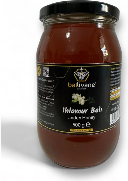 Ihlamur Balı (Linden Honey) 500 Gr.