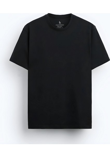 Oversize Bisiklet Yaka Hope Hand Baskılı Kısa Kollu Siyah T-Shirt fiyatları