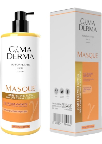 Masque Yoğun Bakım Vegan Saç Maskesi 400 ml modelleri