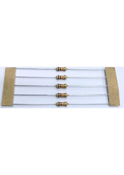 1/4W 8m2 Ohm Karbon Film Direnç x 10 Adet (RF112)