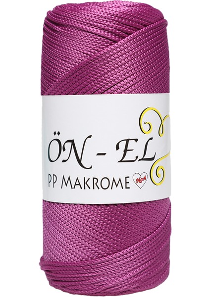 Nazik Endam Nazikendam Önel Polyester Makrome Ipi 200 Gr. | Mürdüm