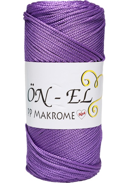 Nazik Endam Nazikendam Önel Polyester Makrome Ipi 200 Gr. | Eflatun