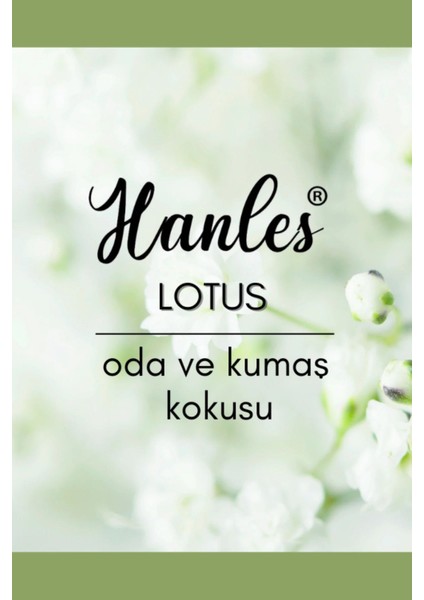 Lotus Oda ve Kumaş Kokusu Spreyi Çamaşır Parfümü 500 ml