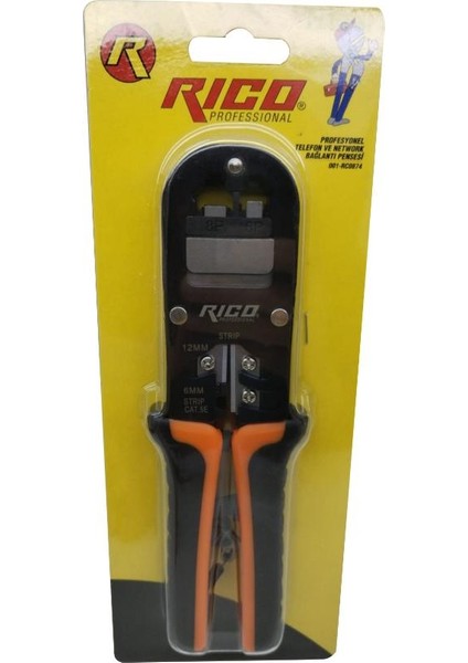 RC0874 Profesyonel Telefon ve Network Bağlantı Pensesi