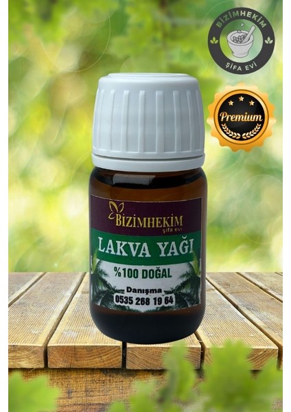 Lakva Yağı %100 Doğal Kulak Bakım Yağı 20 ml Kulak Çınlaması Için 20ML Yağ