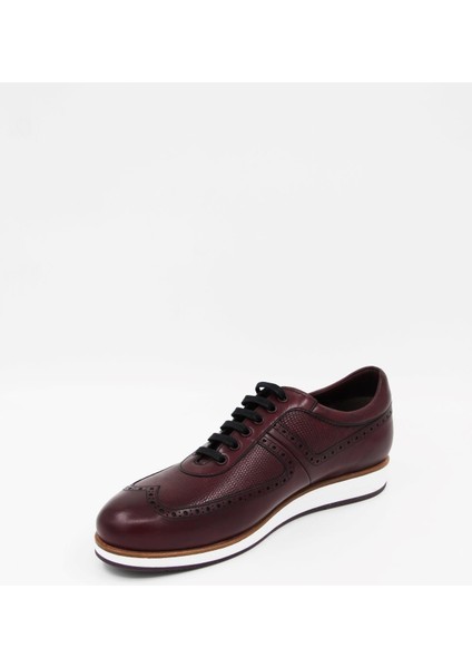 020278 Erkek Casual Ayakkabı - Bordo modelleri