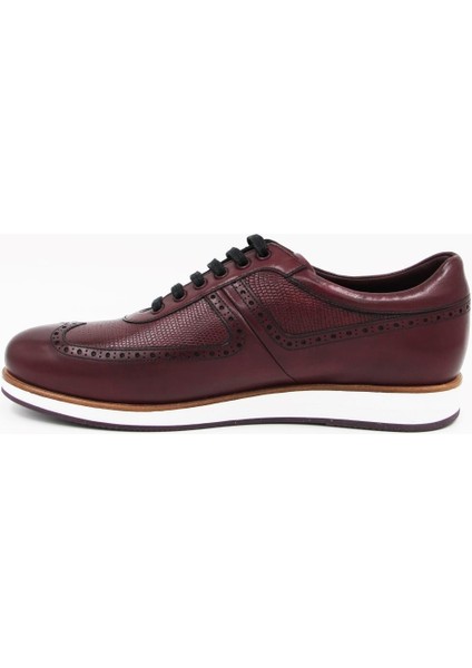 020278 Erkek Casual Ayakkabı - Bordo