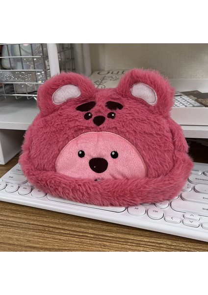 Peluş Kalem Kutusu, Basit, Şık, Büyük Kapasiteli ve Sevimli (Yurt Dışından)