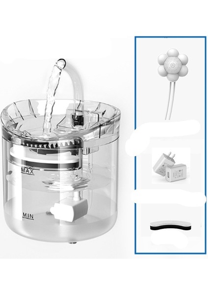 Pet Su Sebili Otomatik Sirkülasyon Filtreleme (Yurt Dışından)