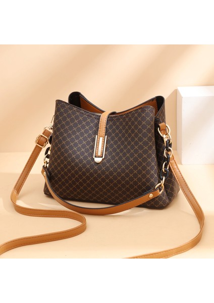 Popüler Desenli Kadın Omuz Crossbody Çanta (Yurt Dışından)