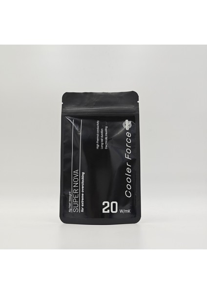 Super Nova 20 W/mk Faz Değiştiren Termal Macun 4 Gr.