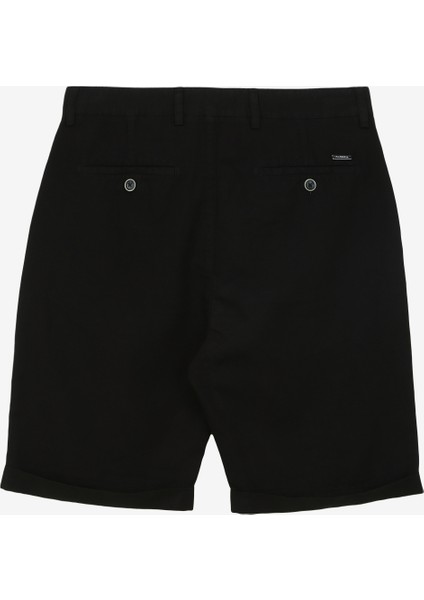 Siyah Erkek Basic Bermuda Şort F4SM-SHT 0725