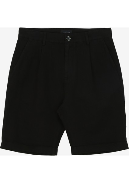 Siyah Erkek Basic Bermuda Şort F4SM-SHT 0725