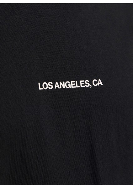 Bisiklet Yaka Siyah Erkek T-Shirt Joraruba Landscape Tee Ss Crew Neck fiyatları