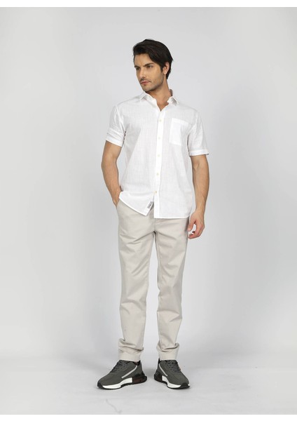 Normal Bel Slim Fit Gri Erkek Chino Pantolon 242 Lcm 221016 New Chıno 2 A. Gri