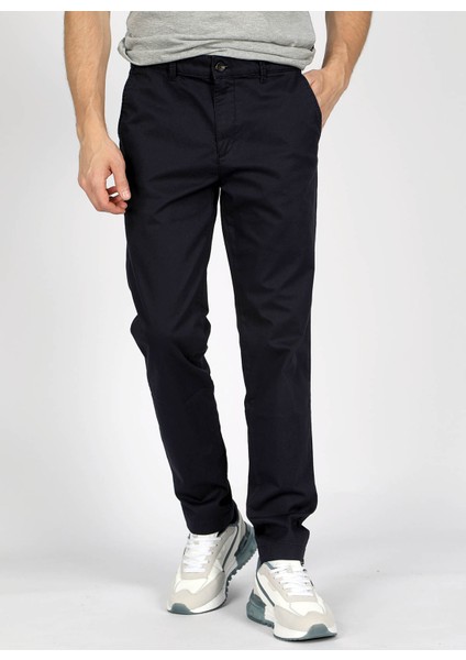 Normal Bel Slim Fit Lacivert Erkek Chino Pantolon 242 Lcm 221016 New Chıno 2 Lacivert