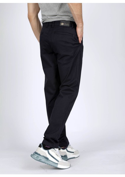 Normal Bel Slim Fit Lacivert Erkek Chino Pantolon 242 Lcm 221016 New Chıno 2 Lacivert