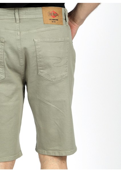 Slim Fit Taş Erkek Şort 242 Lcm 221010 Lonceso Taş