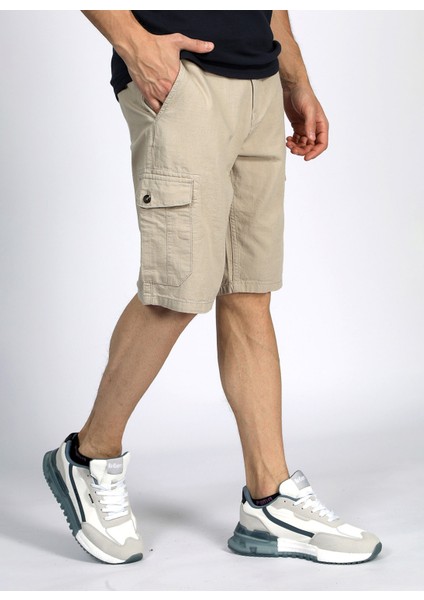 Rahat Ekru Erkek Şort 242 Lcm 221011 Man 1 Ekru modelleri