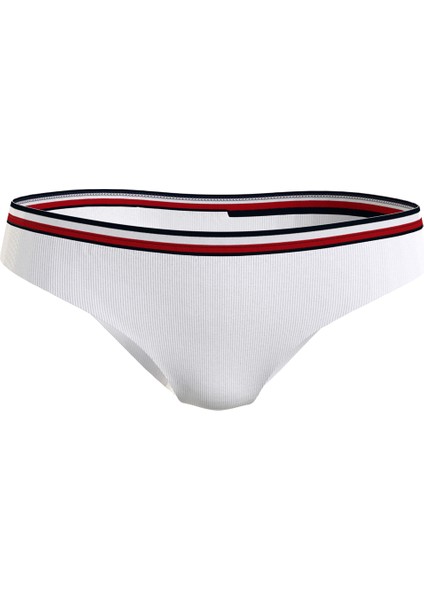 Tommy Hilfiger Beyaz Kadın Bikini Alt Bıkını, Ycf UW0UW05402YCF