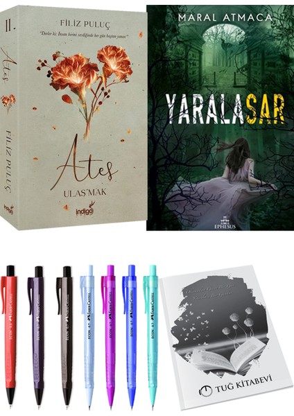 Ateş Ulaşmak 2- Yaralasar 2 + Kalem + Not Defteri
